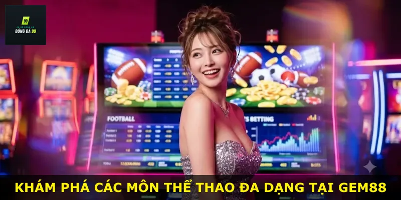 Khám phá các môn thể thao đa dạng tại GEM88