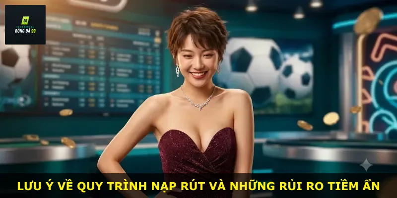 Lưu ý về quy trình nạp rút và những rủi ro tiềm ẩn