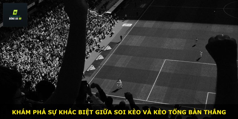 Khám phá sự khác biệt giữa soi kèo và kèo tổng bàn thắng