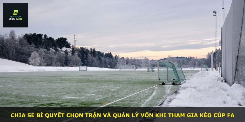 Chia sẻ bí quyết chọn trận và quản lý vốn khi tham gia kèo Cúp FA