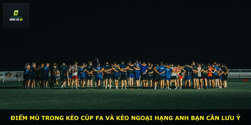Điểm mù trong kèo Cúp FA và kèo Ngoại hạng Anh bạn cần lưu ý