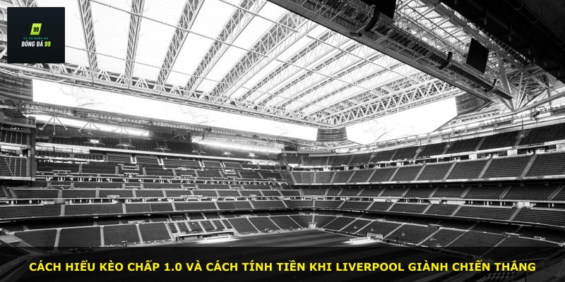 Cách hiểu kèo chấp 1.0 và cách tính tiền khi Liverpool giành chiến thắng