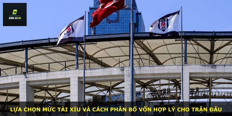 Lựa chọn mức tài xỉu và cách phân bổ vốn hợp lý cho trận đấu