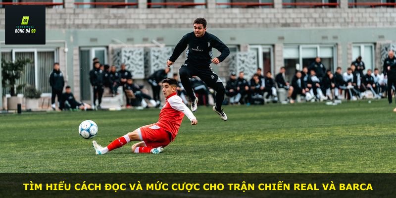 Tìm hiểu cách đọc và mức cược cho trận chiến Real và Barca